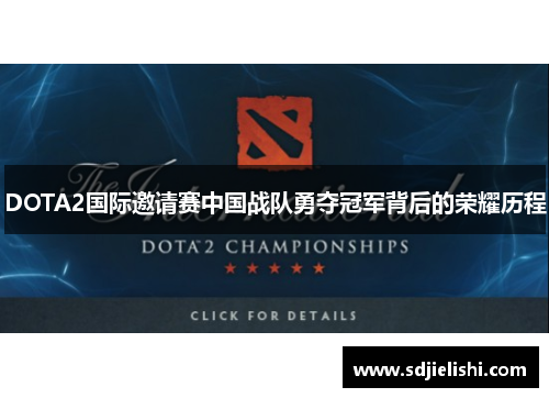 DOTA2国际邀请赛中国战队勇夺冠军背后的荣耀历程