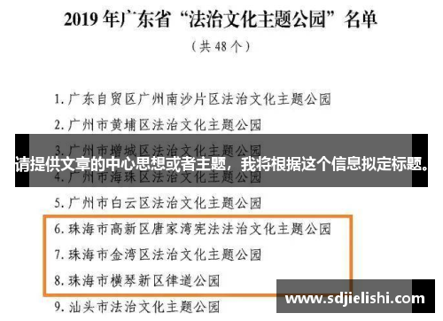 请提供文章的中心思想或者主题，我将根据这个信息拟定标题。